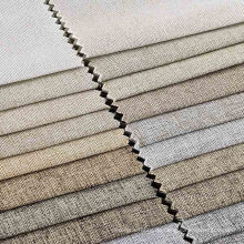 100% Polyester Strip Faux Leinenbezweigung Hometextile Stoff